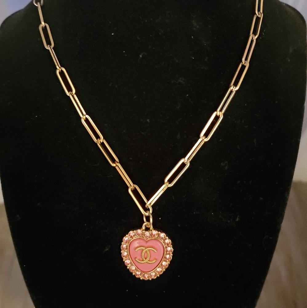 Upcycled Chanel Necklace Authentic